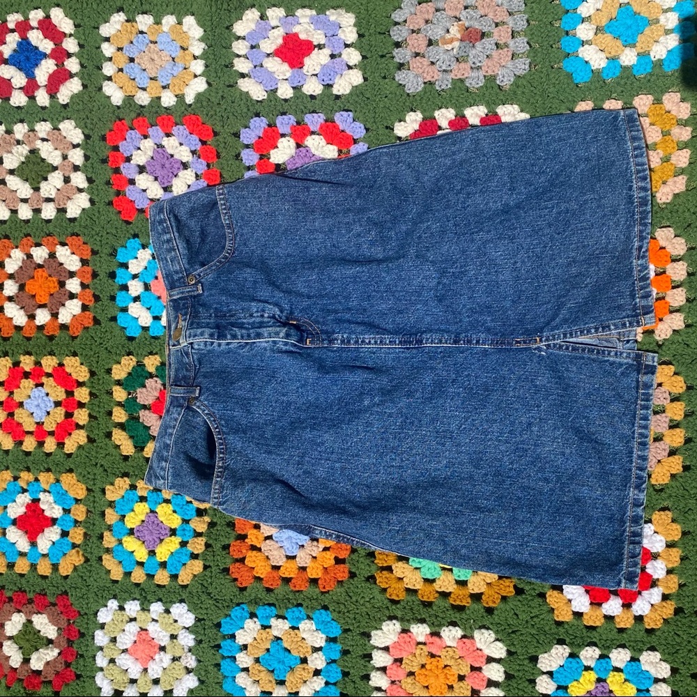 Denim skirt